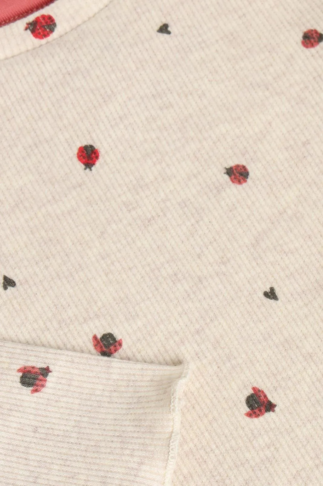 Longsleeve all over print - Sand Melange