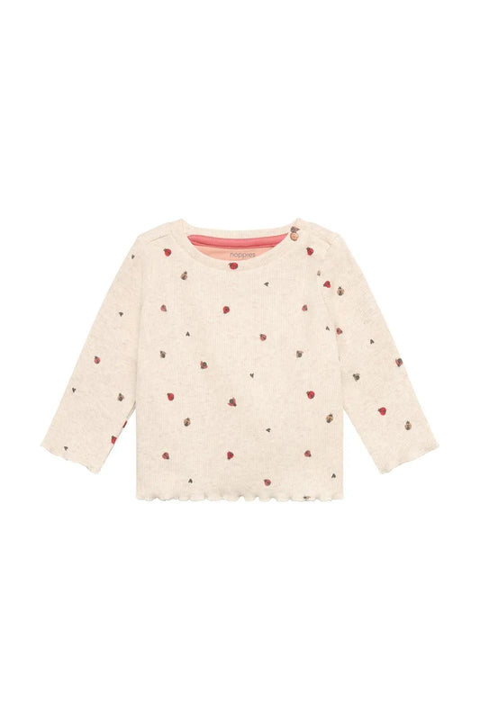 Longsleeve all over print - Sand Melange