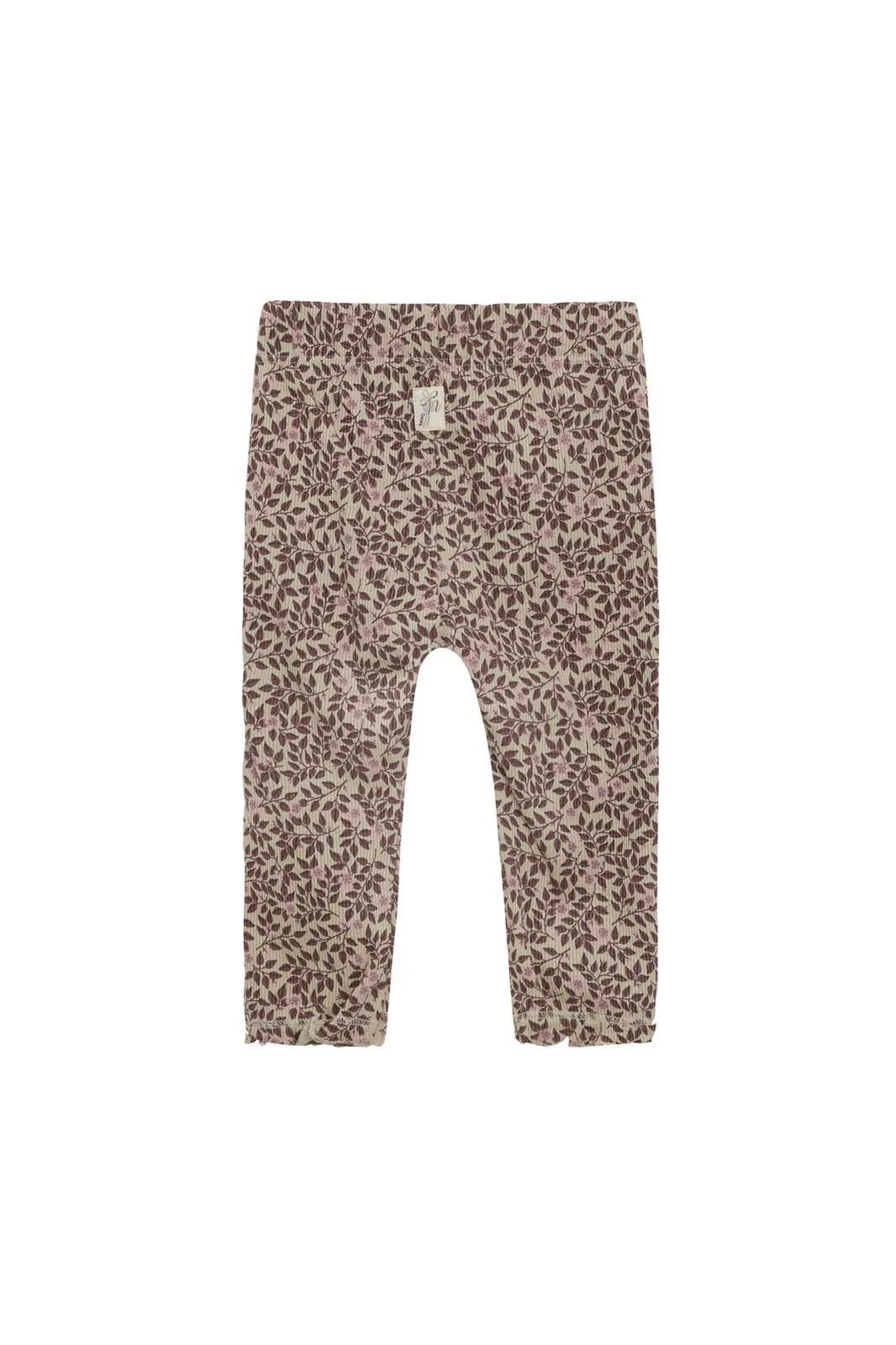Broek all over print - Eucalyptus