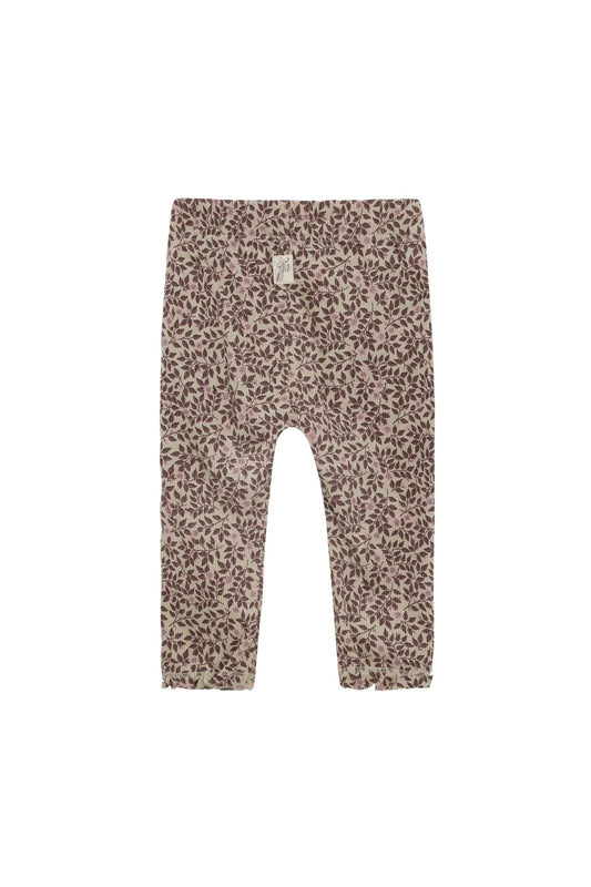 Broek all over print - Eucalyptus
