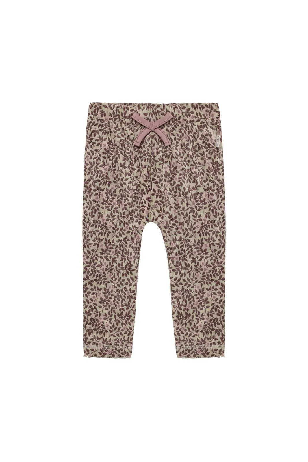 Broek all over print - Eucalyptus
