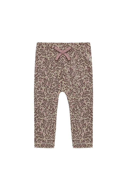 Broek all over print - Eucalyptus