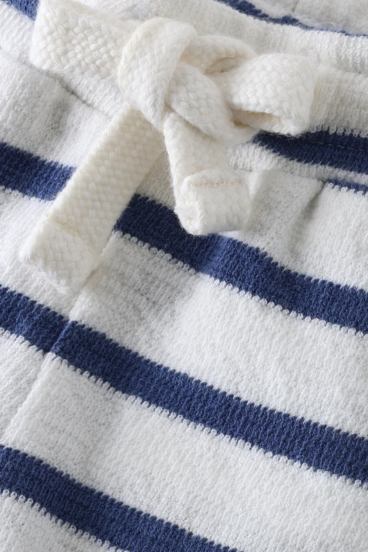 Broek regular fit stripe - Gray Blue