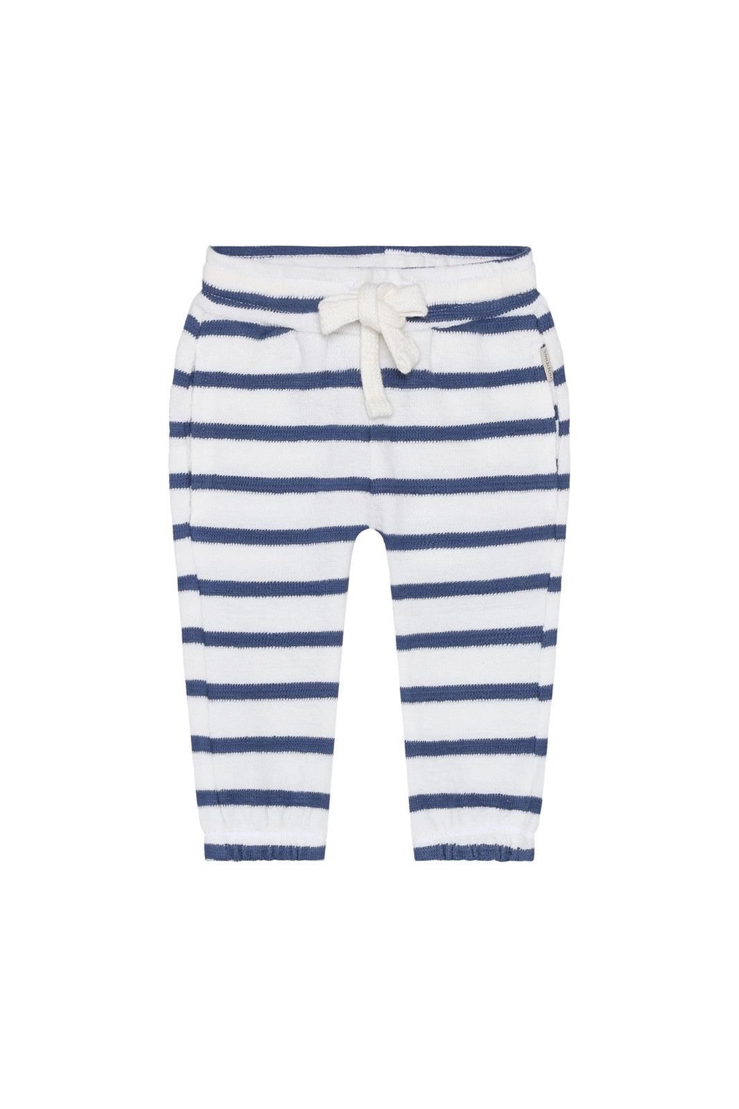 Broek regular fit stripe - Gray Blue