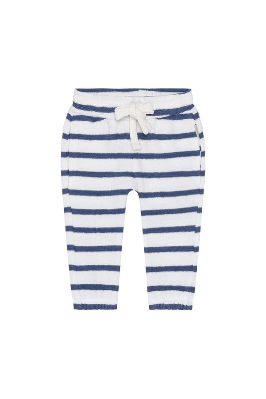 Broek regular fit stripe - Gray Blue