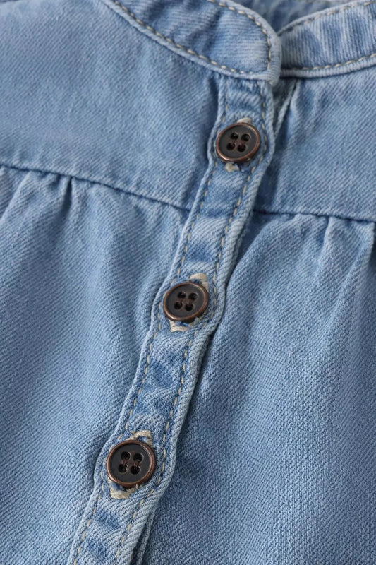 Blouse - Light Blue Denim