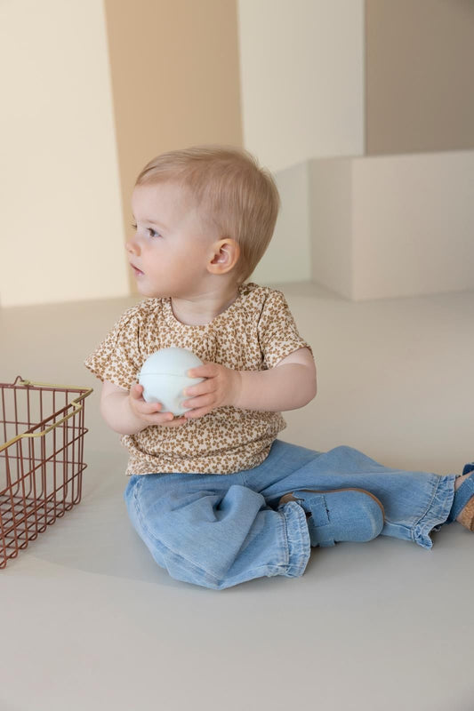 Broek straight fit - Light Blue Denim