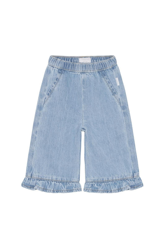 Broek straight fit - Light Blue Denim