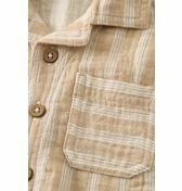 Overhemd stripe - Irish Cream