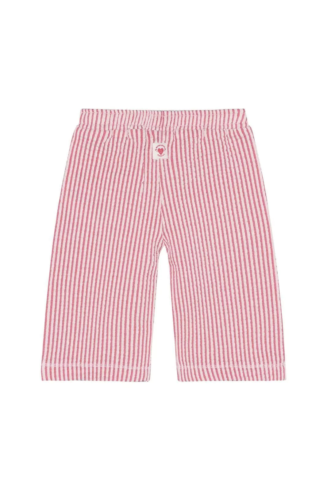 Broek straight fit - Poinsettia