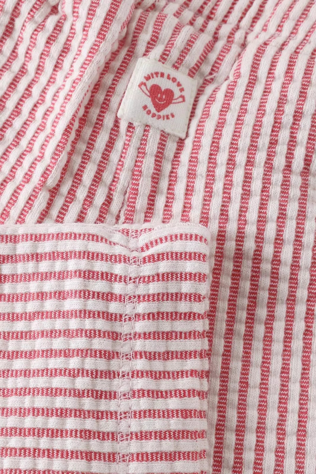 Broek straight fit - Poinsettia