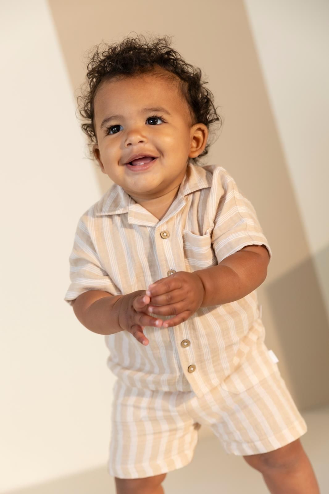 Korte Broek regular fit - Irish Cream