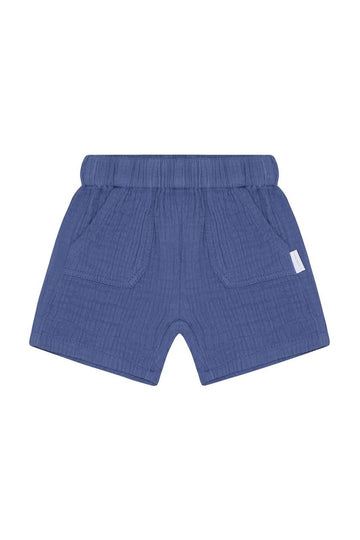 Korte Broek regular fit - Gray Blue