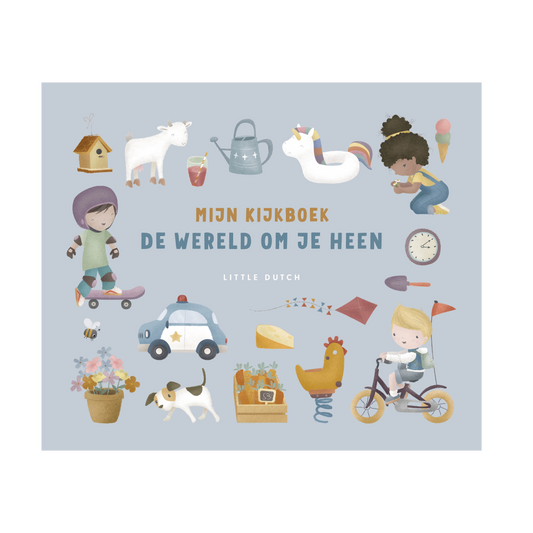 Kinderboek 'Mijn kijkboek, de wereld om je heen'