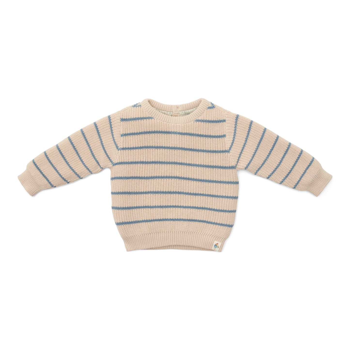 Knitted sweater Ice Blue Stripe