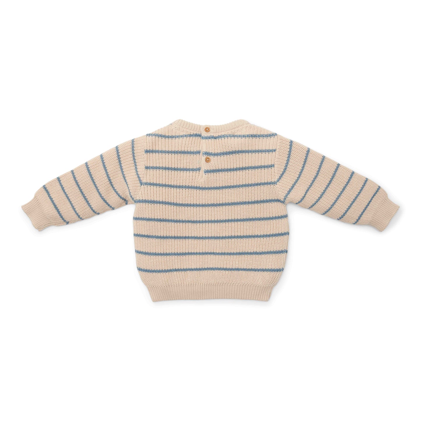 Knitted sweater Ice Blue Stripe