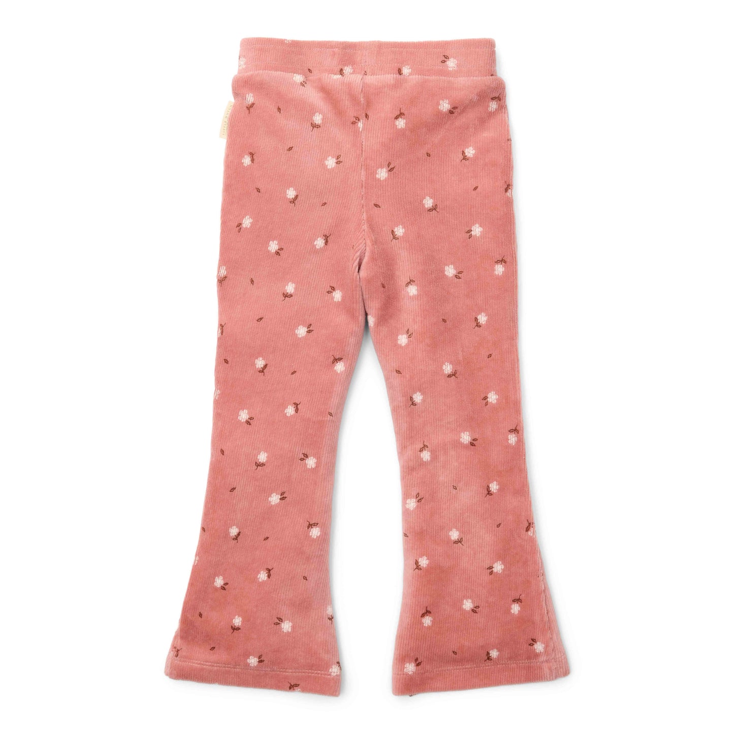 Flared trousers Warm Rose Flowers