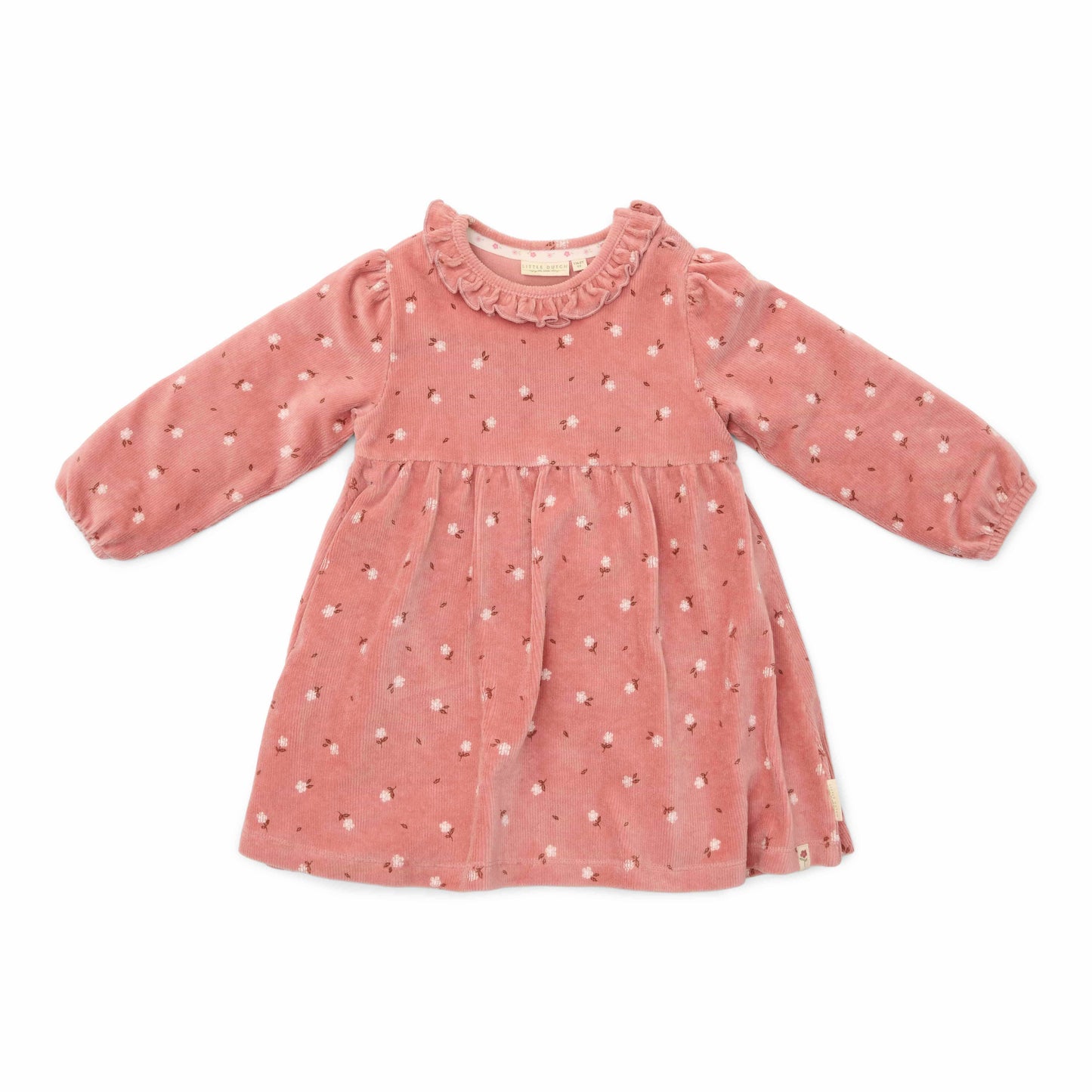 Dress long sleeve Warm Rose Flowers