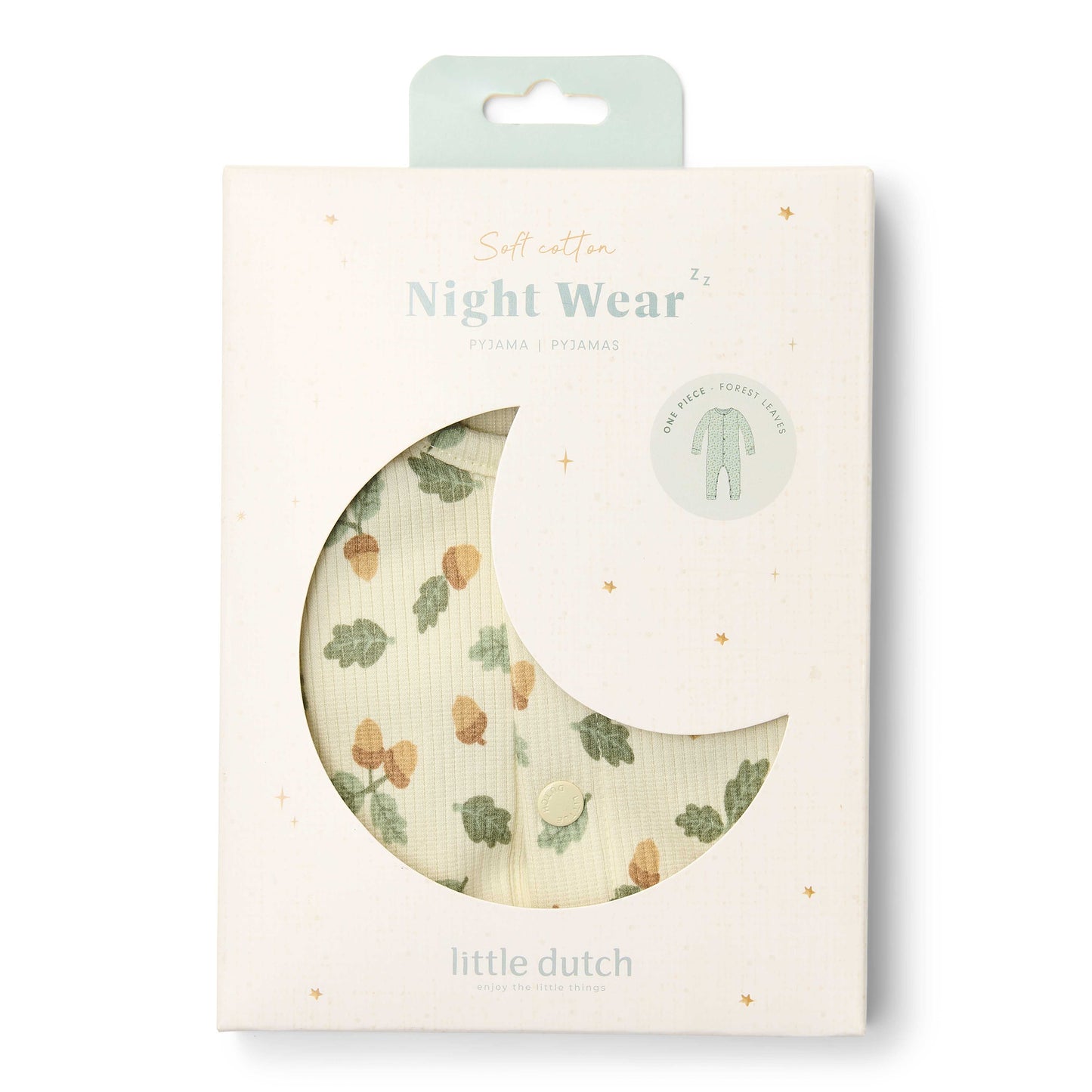 One-piece Pajama Forest Leaves
