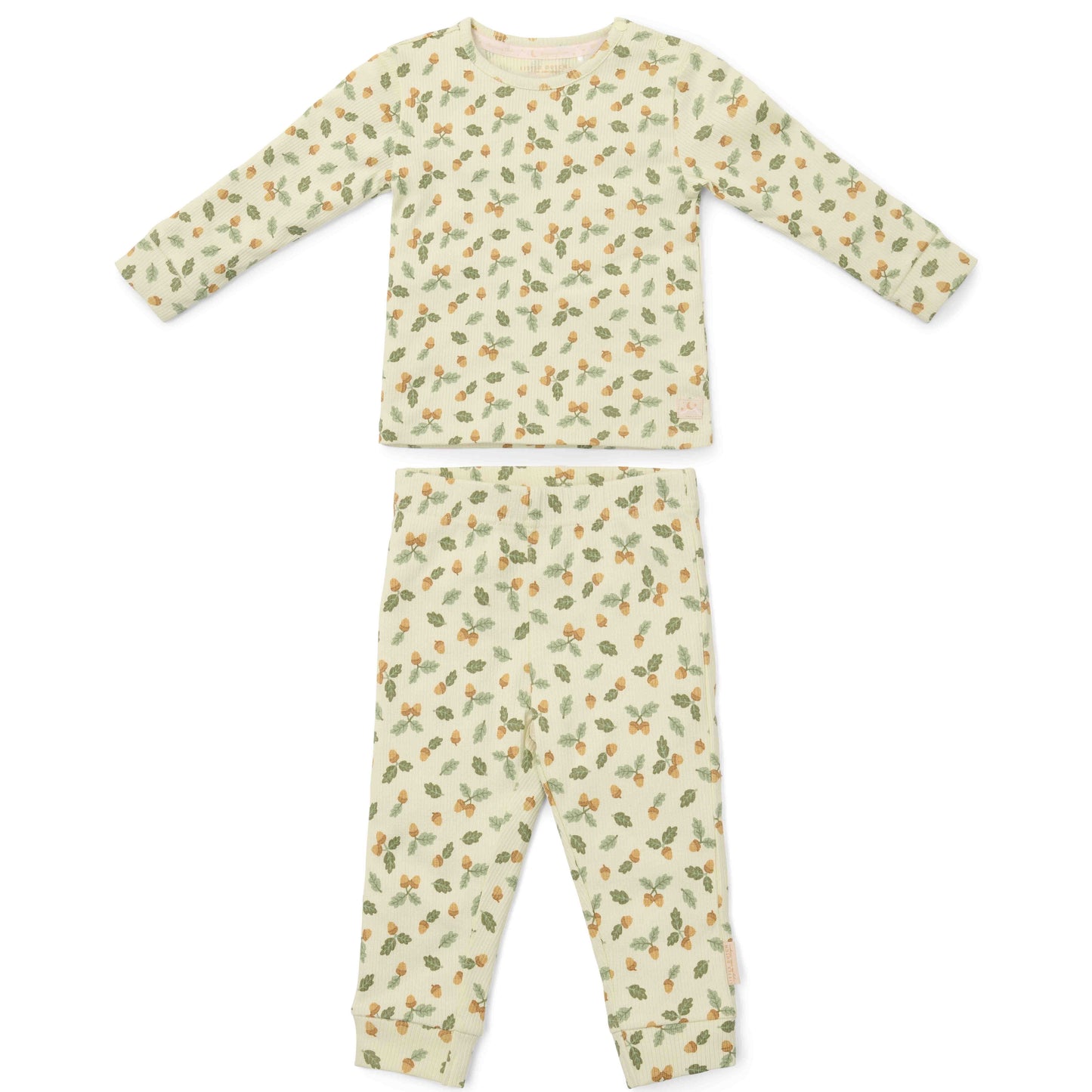 Two-piece Pajama Forest Leaves