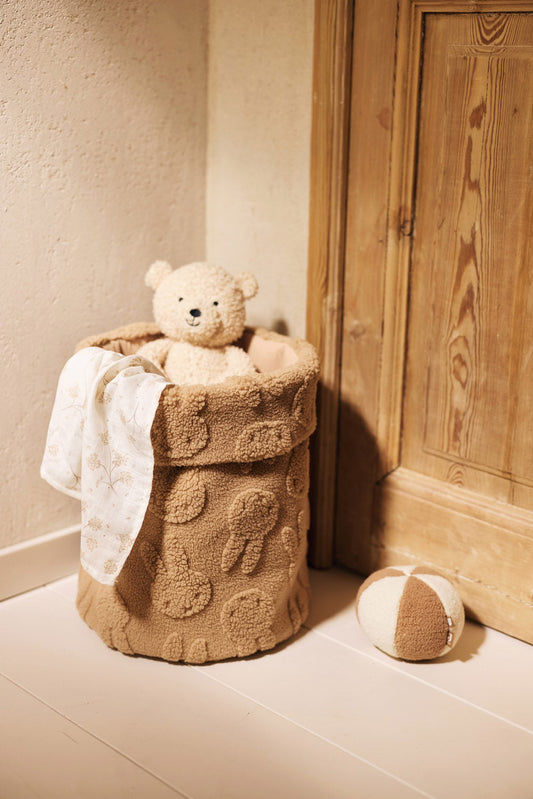 Opbergmand Miffy Jacquard Teddy - Biscuit