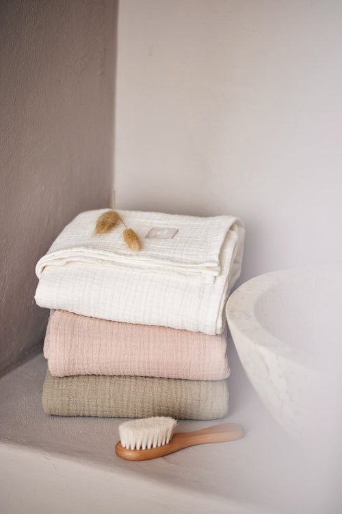 Hydrophilic Cloth Large 115x115cm - Wild Rose/Ivory - 2 Pieces