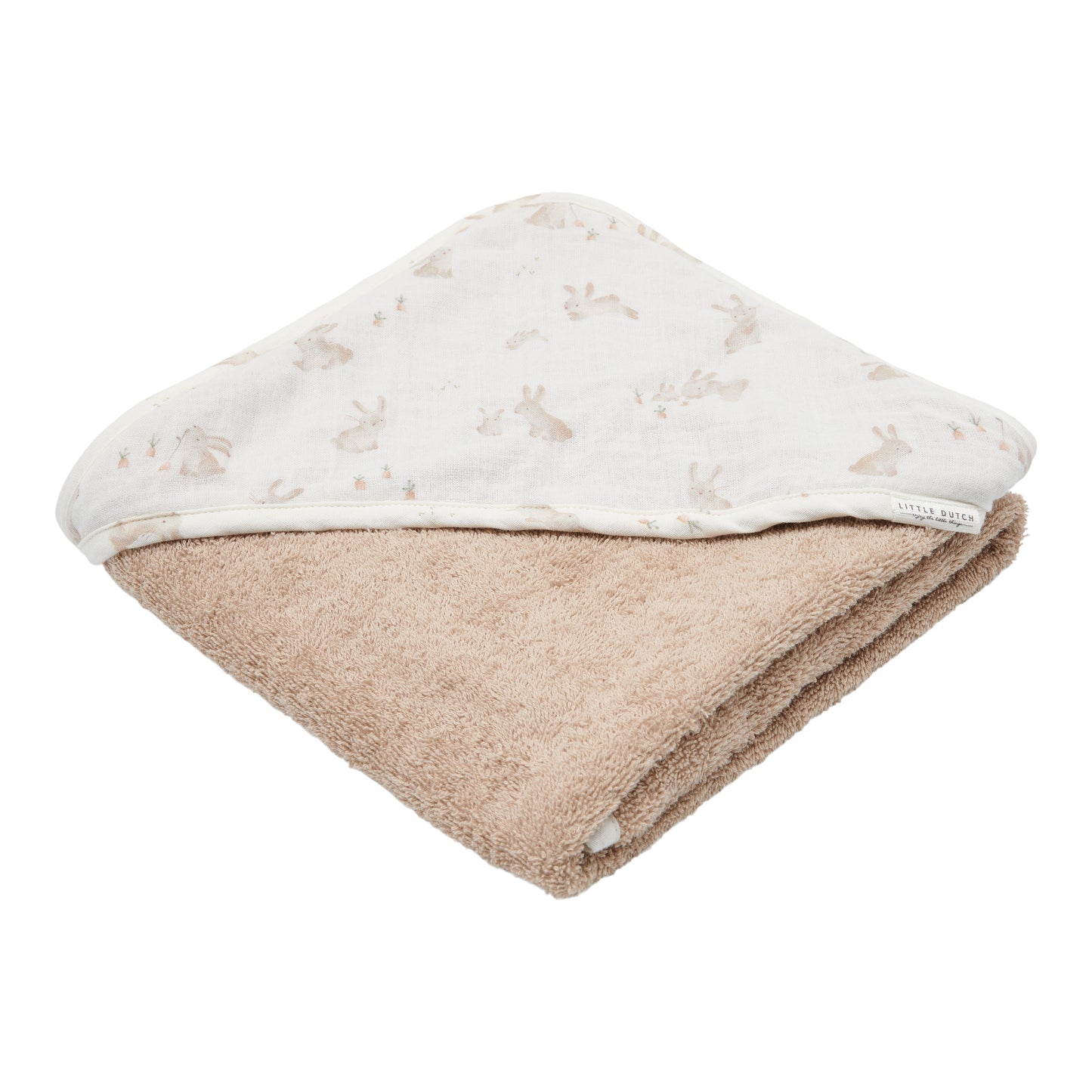 Bath cape hydrophilic Baby Bunny - 75x75 cm